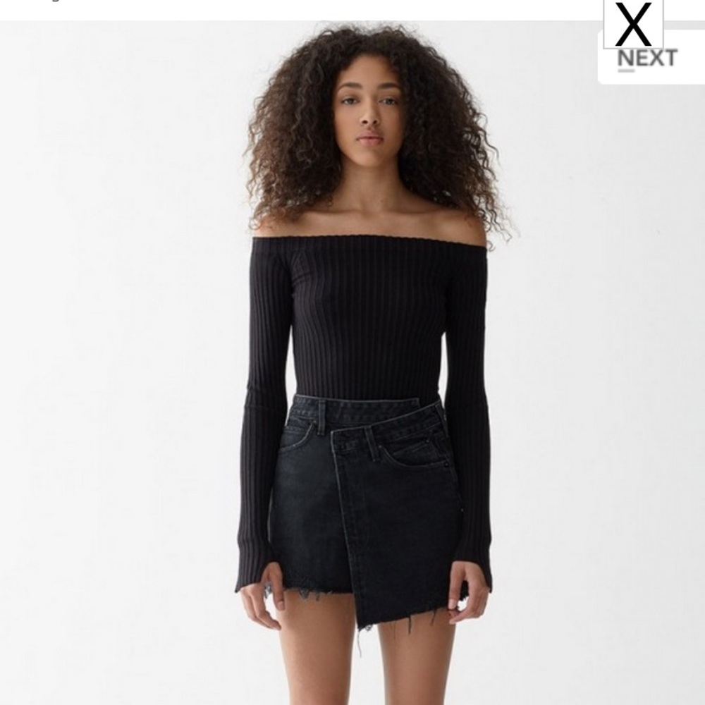 AGOLDE denim skirt